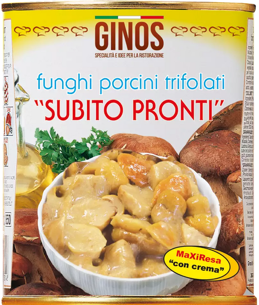 Funghi porcini pronti all'uso