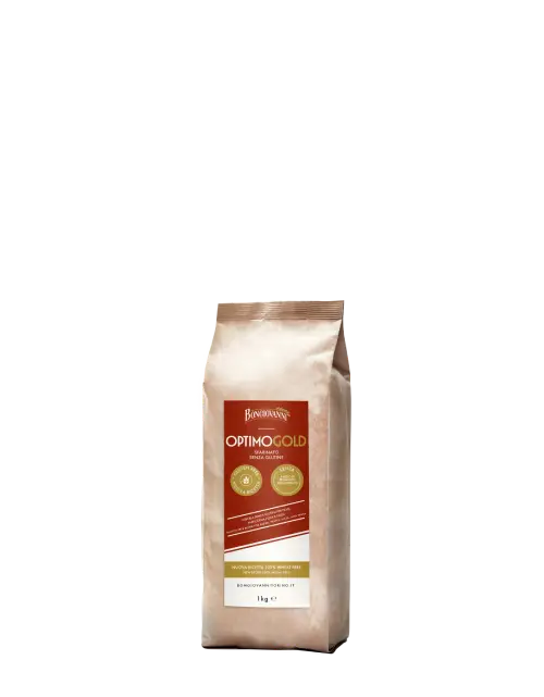 Optimo GOLD – miscela senza glutine e senza amido di frumento deglutinato e senza lattosio
