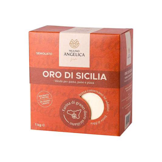 Farina di Grano duro semolato 100% siciliano "Oro di Sicilia"