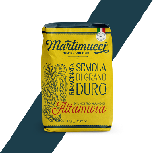 Semola rimacinata di grano duro da kg 1